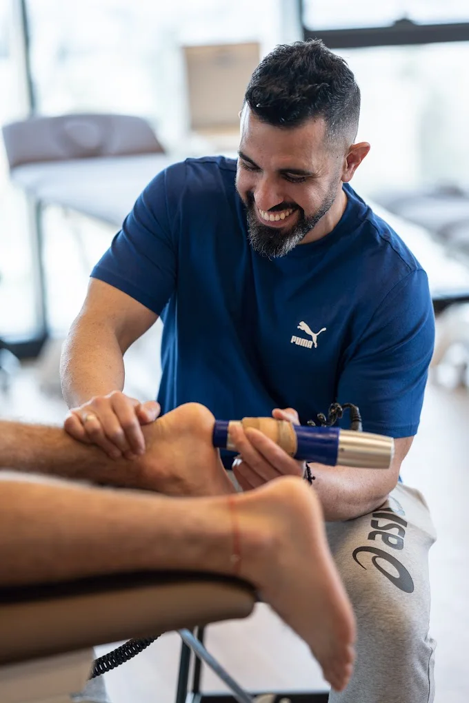 Gilad during treatment